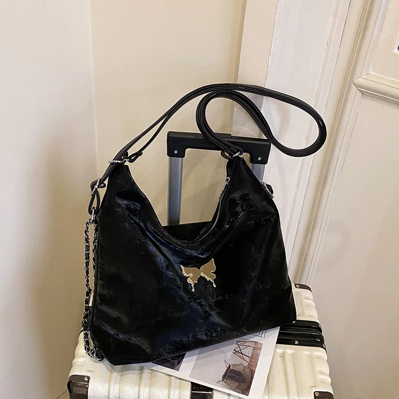 Women's Shoulder Bag 2024 New Summer Fashion Stylish Texture Chain Multi Functional Shoulder Bag  Crossbody Bag for Women