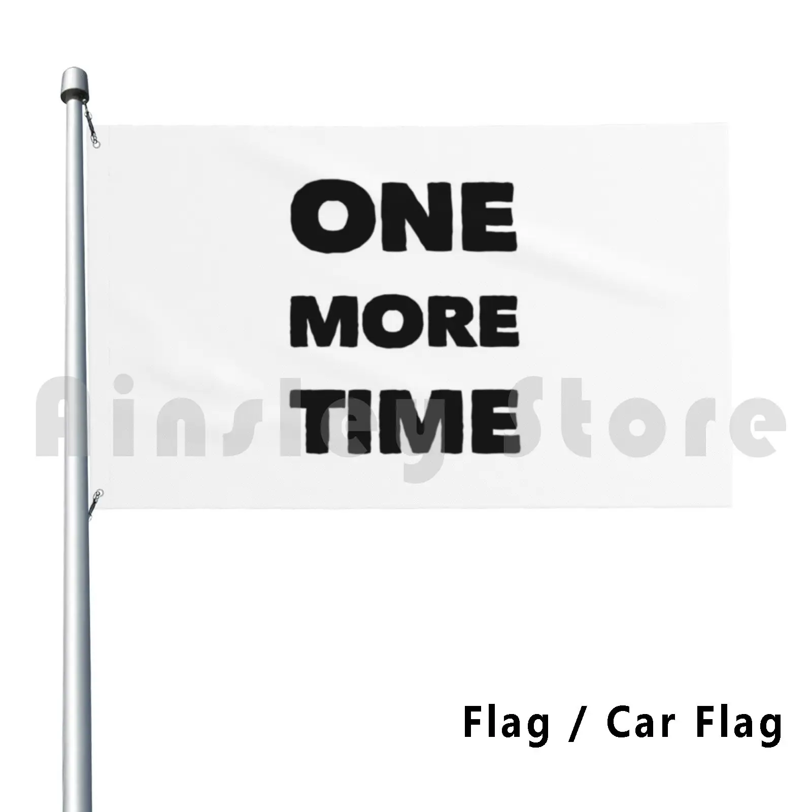 Flag Car Flag One More Time Hat Onemore Party Fun Cool White Nice