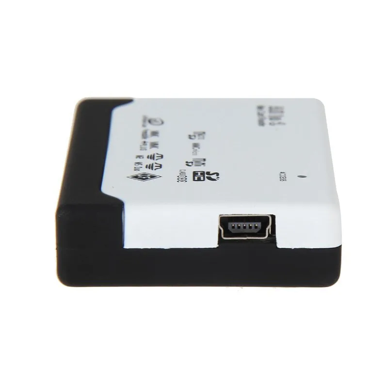 스팟 USB 2.0 카드 리더, 올인원 고속 휴대폰 메모리 카드, TF/CF, 6-in-1 암호 박스 카드 리더