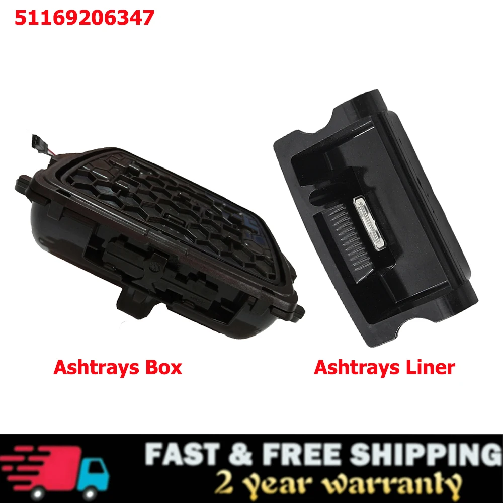 CarAshtraysCenterConsoleAshtrayAssemblyBox51169206347ForBmw5