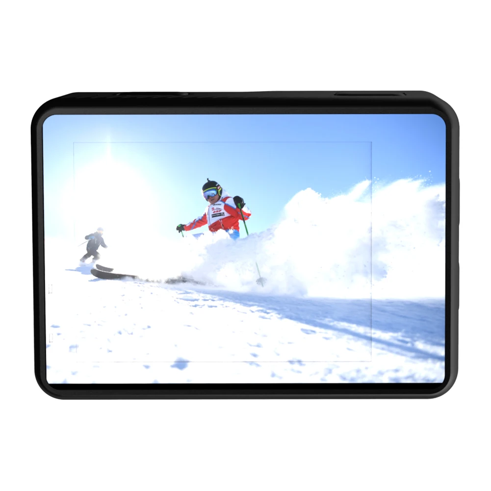 كاميرا اكشن 4K شاشة مزدوجة مقاومة للماء