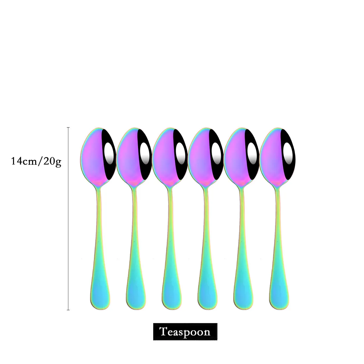 6Pcs Teaspoon