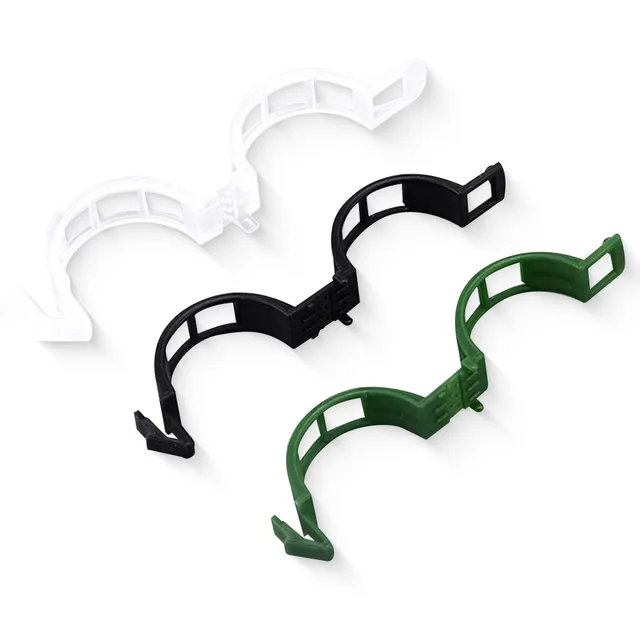 50/100 Darabos Műanyag Növényi Klipek Támogatók Összekapcsolják Az Újrahasznosítható Védelem Oltását. Rögzítő Növény Zöldség Paradicsomos Szerszámok Kerti Kellékek - Image 2