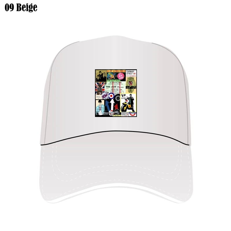 The Jam Tribute Custom Hat Weller Foxton Buckler Mods Style Consiglio Scooter