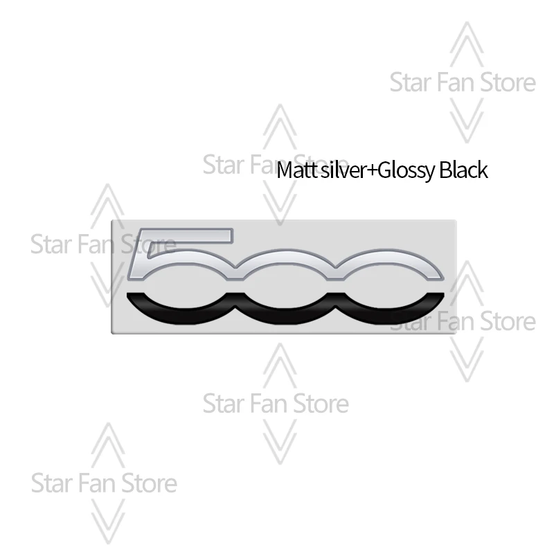 Sleek Metal 3D Car Trunk Emblem Badge Decal