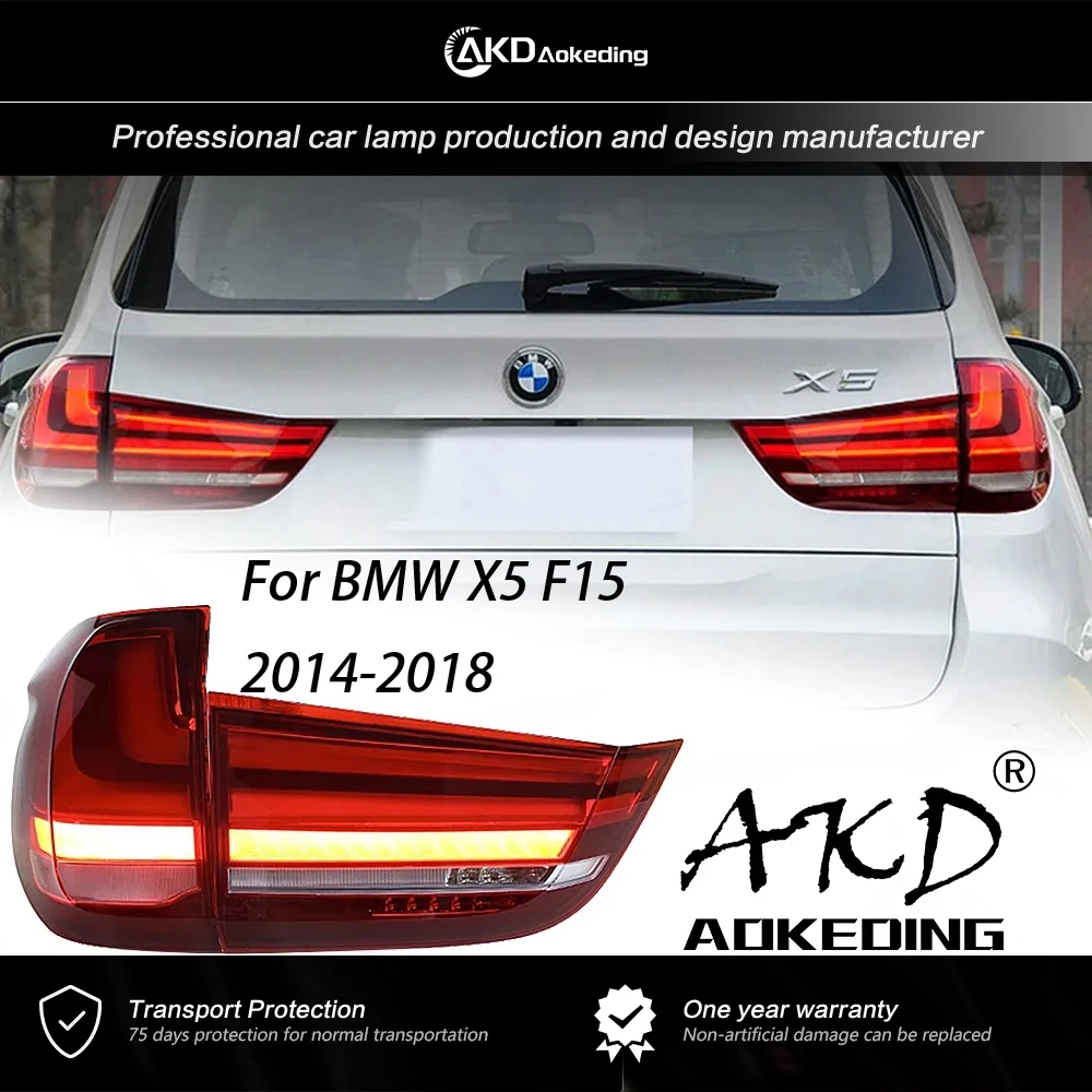 

AKD Tail Lamp For BMW F15 X5 LED Tail Lights 2014-2018 X5 Fog Lights Day Running Light DRL Tuning Cars Accessories