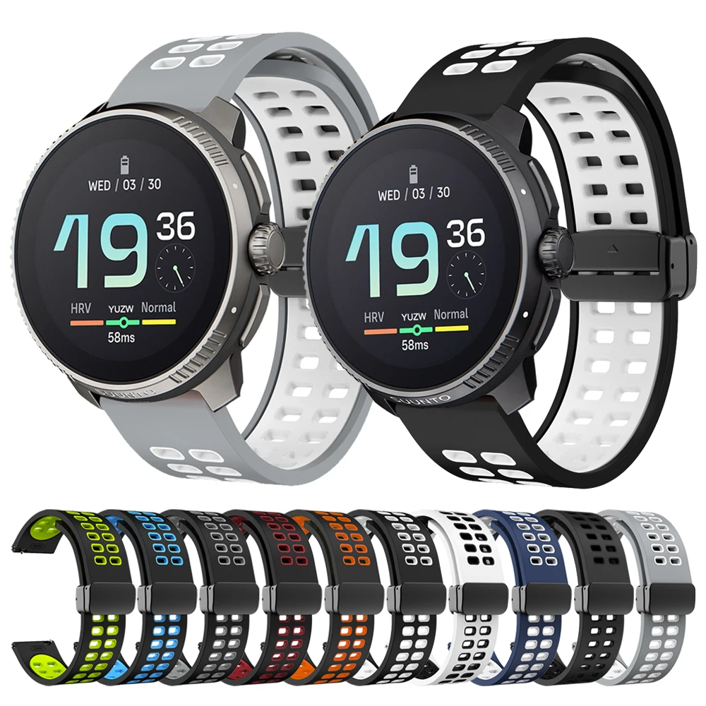 Cinturino Con Fibbia Magnetica Per Suunto Race/Cinturino Verticale Per Suunto 9 Peak Pro Dlc/Suunto5 Peak/Suunto 3 Fitness 20Mm 22Mm Cintura