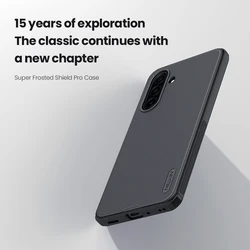 NILLKIN High Quality Matte PC Cover - Super Frosted Shield Case - Pc + tpu (Black)