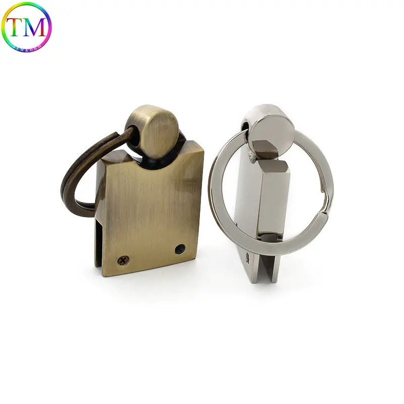10-50 Pieces High Quality Metal Key Ring Key Fob With Split Key Ring Key Fob Hardware Keyring Pendant Fob Chain Ring Accessories