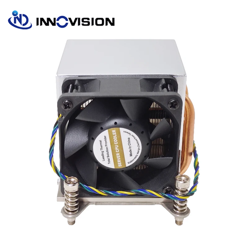 Estreito Ilm Cpu Cooler Servidor Dissipador de Calor para Xeon Cpu com Ventilador Novo Lga2011 2066 2u - Imagem 6