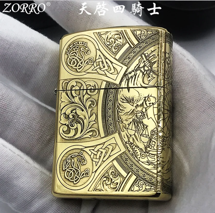Briquet Vintage Constantine En Métal Doré - À Essence (kérosène), Gravé, Collection, Cadeau Homme