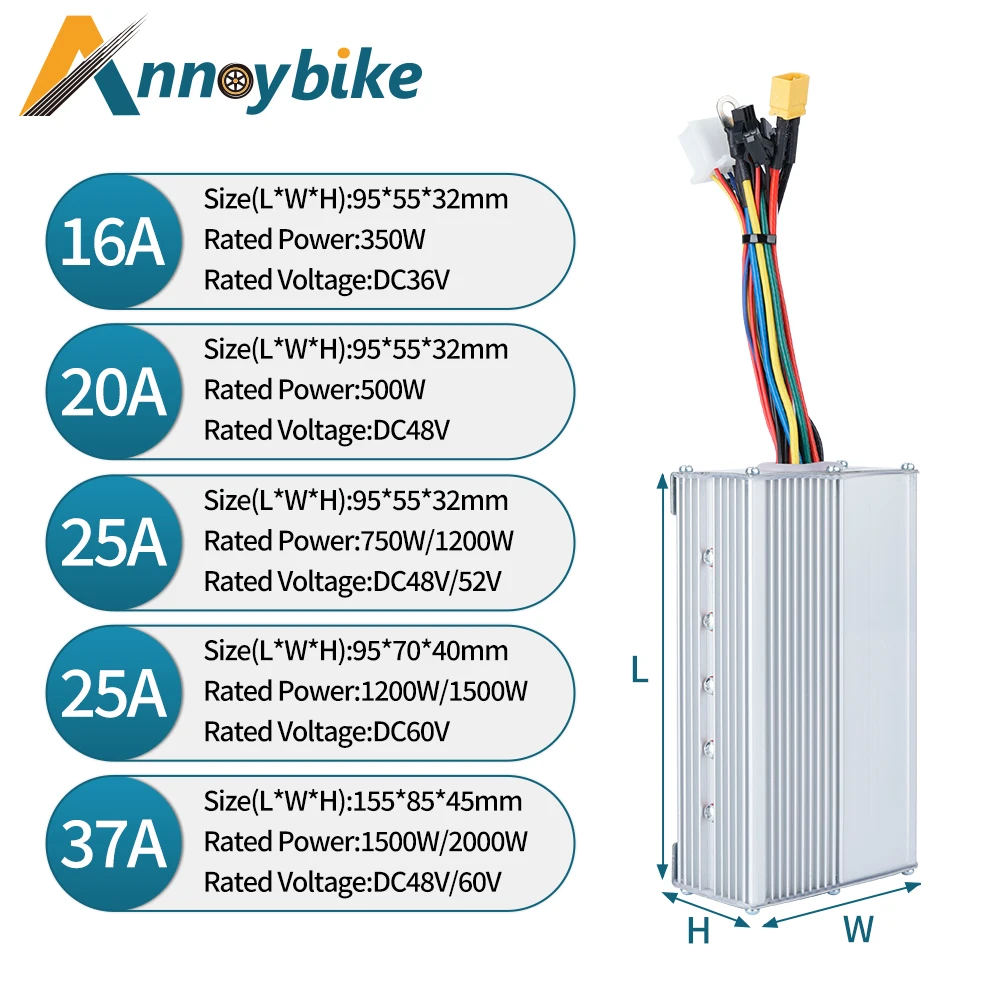 36V/48V52V60V 350W 500W1000W 1500W Electric Bicycle E-bike