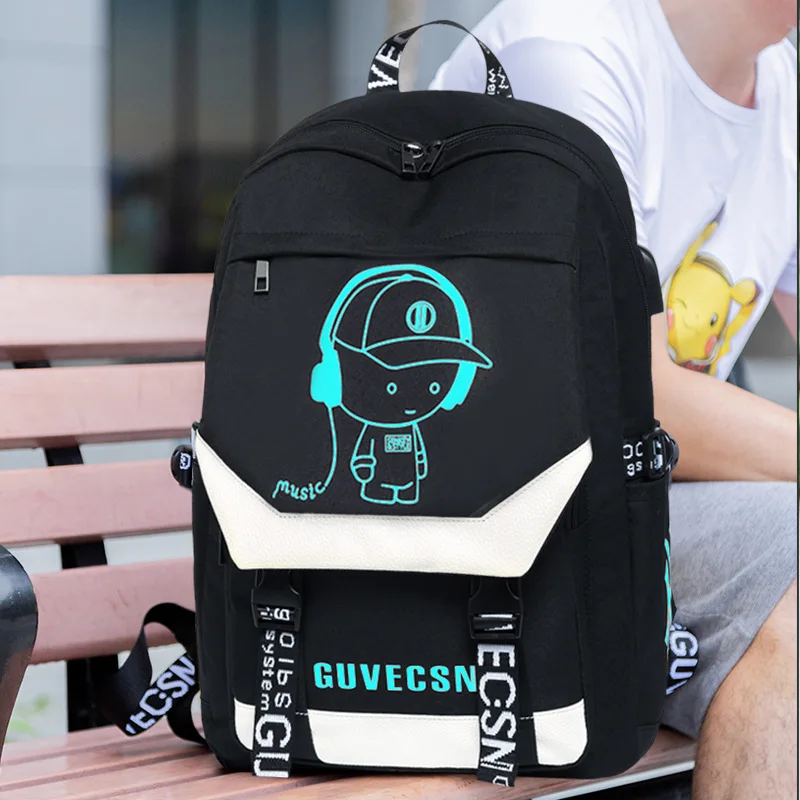 Mochila de Computador Elegante Mala de Viagem de Grande Capacidade Mochila Antiroubo Impermeável e Multifuncional para Laptop