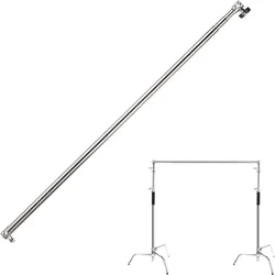 Stainless Steel Telescopic Backdrop Stand Horizontal Bar Adjustable C-Stand Tripod Pole Photo Studio Kits Photography Props 삼각대