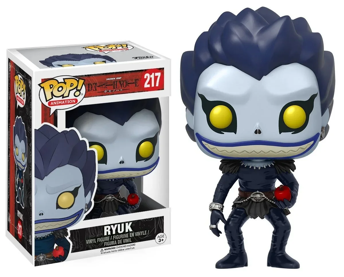 thumbnail image 4 of Funko POP Animation Death Note L con pastel 219# 218# RYUK 217# Figura de acción de PVC Juguete de vinilo coleccionable Muñecas Juguetes de película para fanáticos, 4 of 5