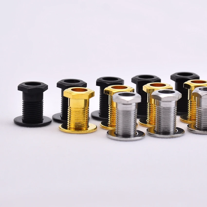 1 Set ( 6Pieces ) Guitar Machine Heads Tuners Nuts/ Bushings/Ferrules