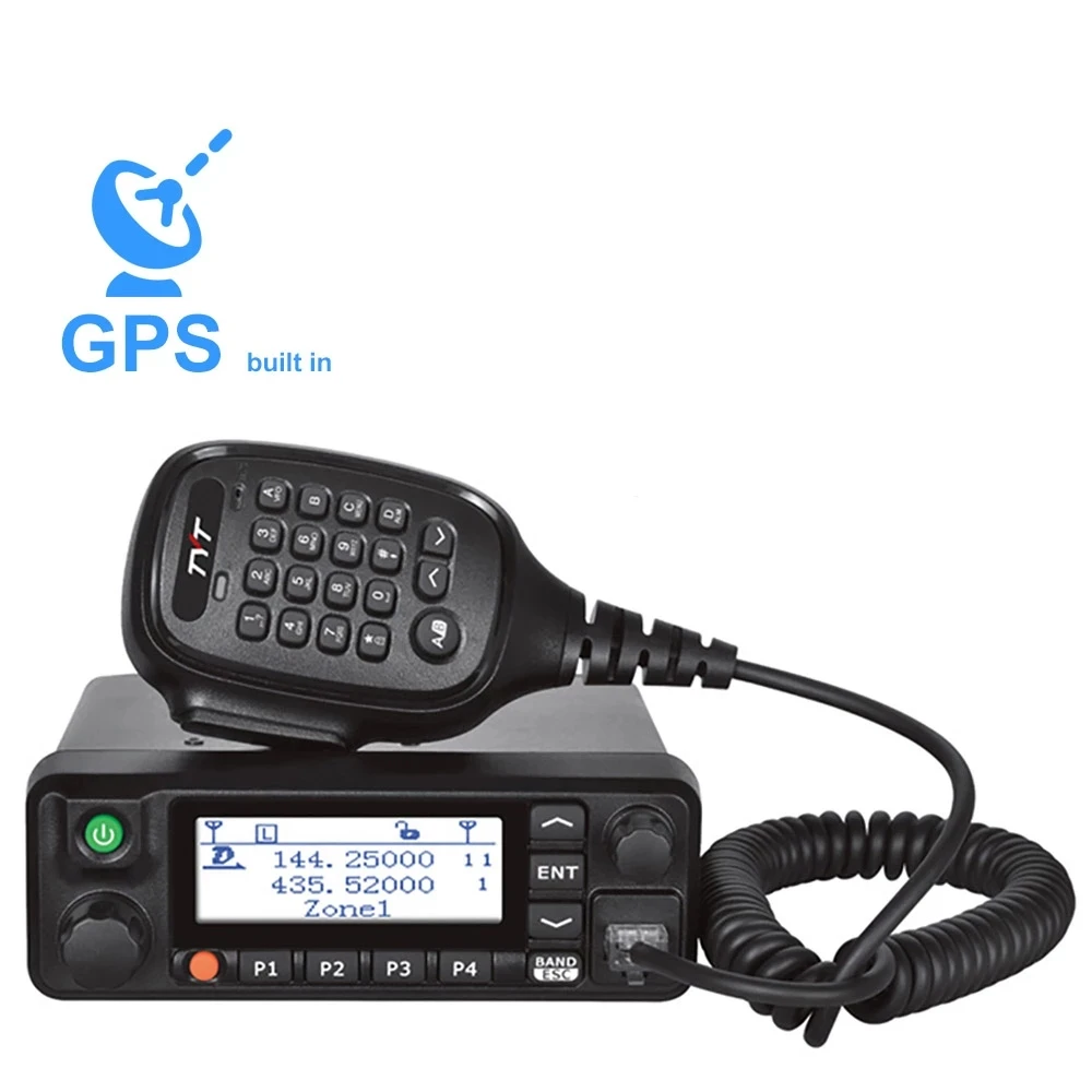 

TYT MD-9600 Mobile Radio 50KM Dual Band Mobile DMR Digital Radio 136-174/400-480MHz Walkie Talkie RT90 DMR Radio 3000CH