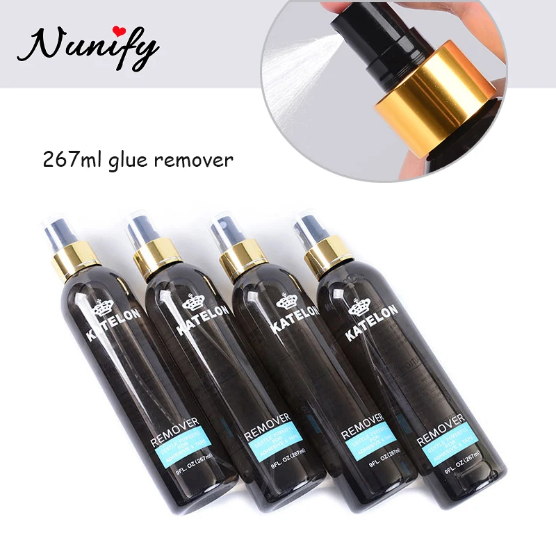 1 Bottle Hair Glue Remover 267ml Adhesives Remover For Hair Extensions Gentle Powerful For Adhensive & Tape Wig Glue Kit