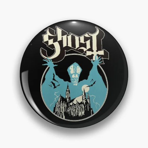 9 Pcs Ghost Slayers Tinplate Badge Anime Figurine Badges 58mm