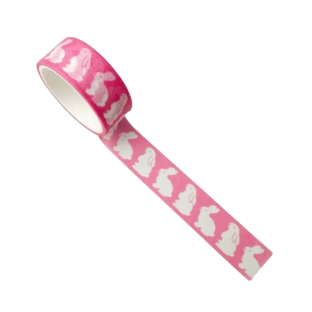 인스 스타일 토끼 펭귄 한국 와시 테이프 3M 길이 낙서 스크랩북 장식 귀여운 DIY 저널 테이프