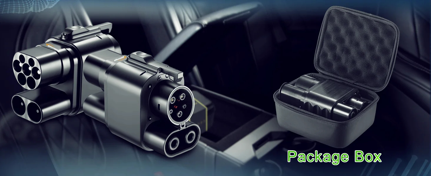 CCS2 to CCS1 EV Charging Adapter