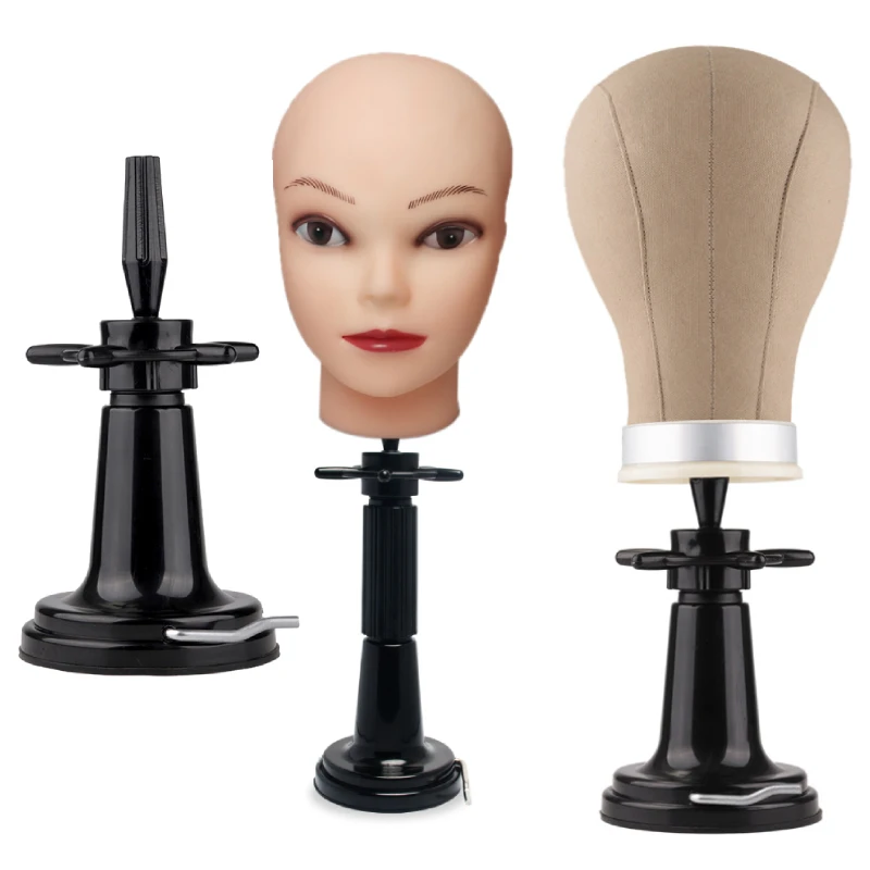 Suction Table Wig Stand Training Mannequin Heads Wig Holder Wig Head