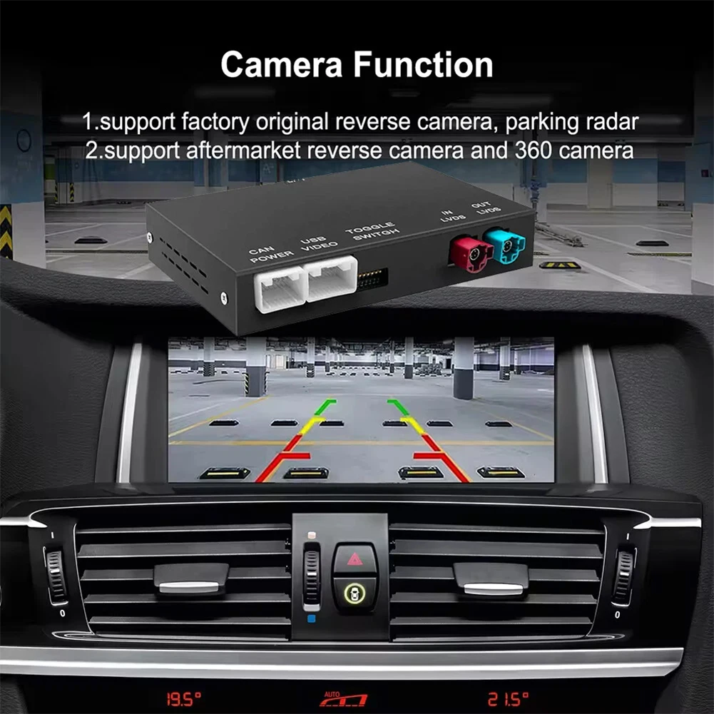 안드로이드 오토 NBT 모듈 BT 연결 자동 연동 박스 NBT 시스템 미러링크 모듈 (BMW F7 F10 F15 F20 F25 F30 F80 용)