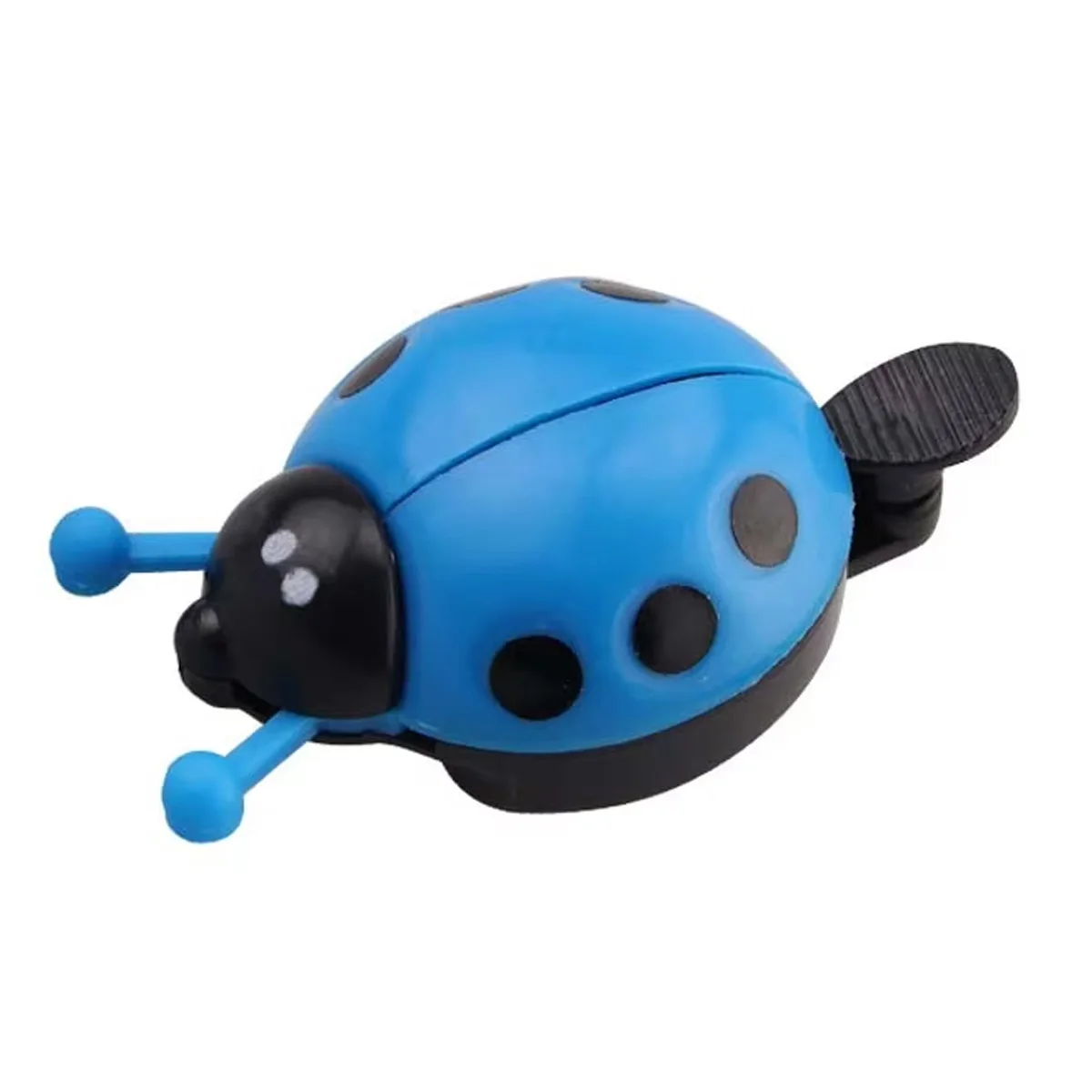 Ladybug shaped bicycle bell plastic bicycle bell loud sound suitable for children adults sports outdoor bicycle parts