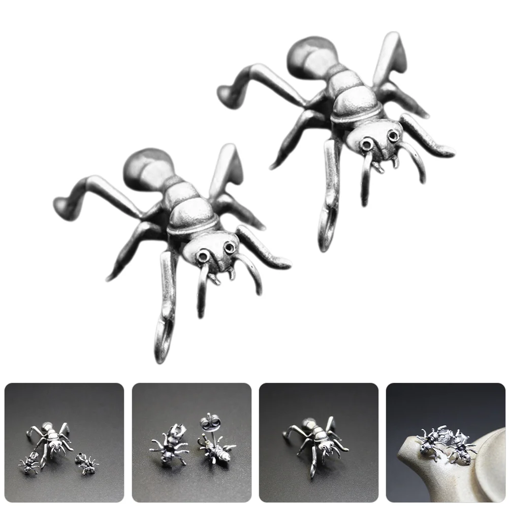 

1 Pair Ear Studs Women Ant Earrings Dainty Earrings Cute Ear Jewelries Small Ear Studs