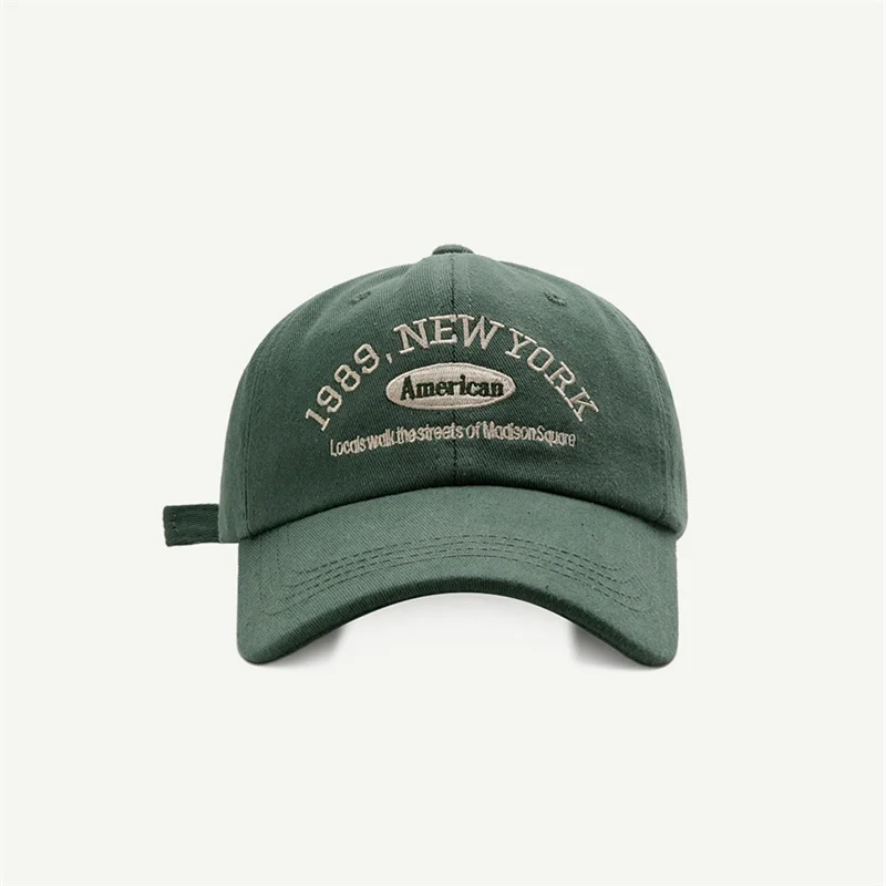 Baseball Cap Spring Summer Solid Sun Hat Letters Embroidered Men Women Teens Cotton Snapback Caps Hip Hop Fishing Hats M043