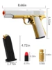 Bullet Case Toy Gun Boy and Girl Soft Bullet Gun Birthday Gift 4