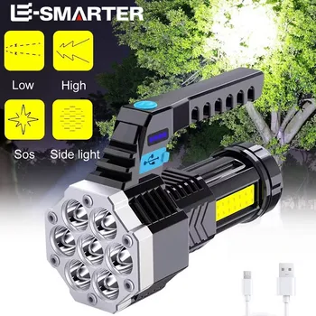 High Power Rechargeable Led Flashlights 1