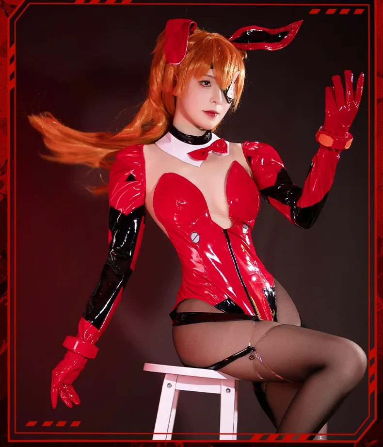 Neon Genesis Evangelion: Asuka Langley Soryu | Pilot Suit Cosplay Costume 25 Neon Genesis Evangelion Asuka Langley Soryu Pilot Suit Cosplay Costume