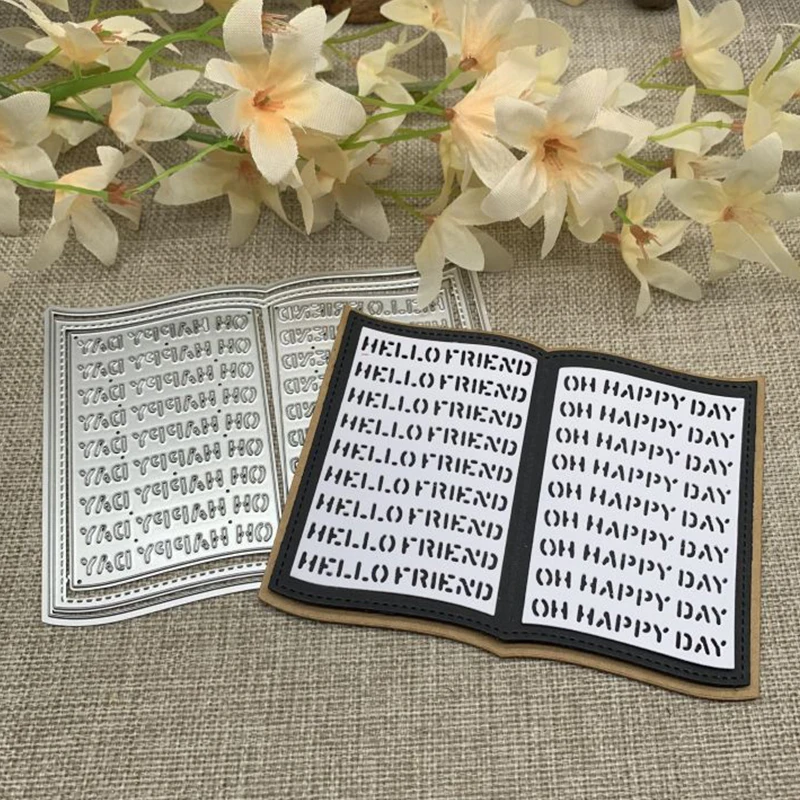 Neue Frame-Box-Serie Metall-Stanzformen Schablonen für DIY Scrapbooking Dekorative Handarbeit Stanzschablonen