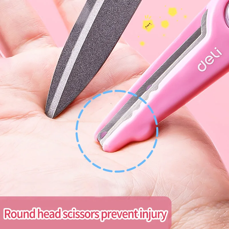 Buy Wholesale China Kindergarten Does Not Hurt Hand Round Head Safety Small  Children Scissors & Children Scissors at USD 0.85