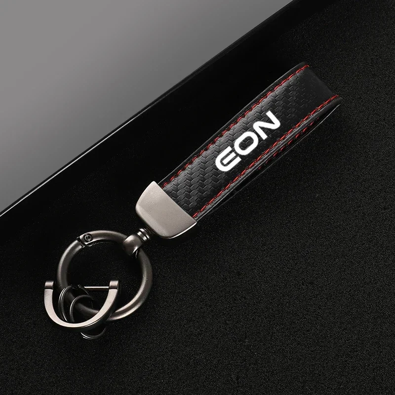 

Кожаный Автомобильный брелок для Hyundai EON, Аксессуары для автомобилей с логотипом