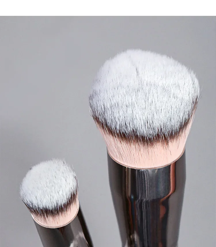 1 Pc Professional Makeup Brushes Set High-End Foundation Concealer Contour Blending Beauty Cosmetic Brush Frosted Wooden Handle