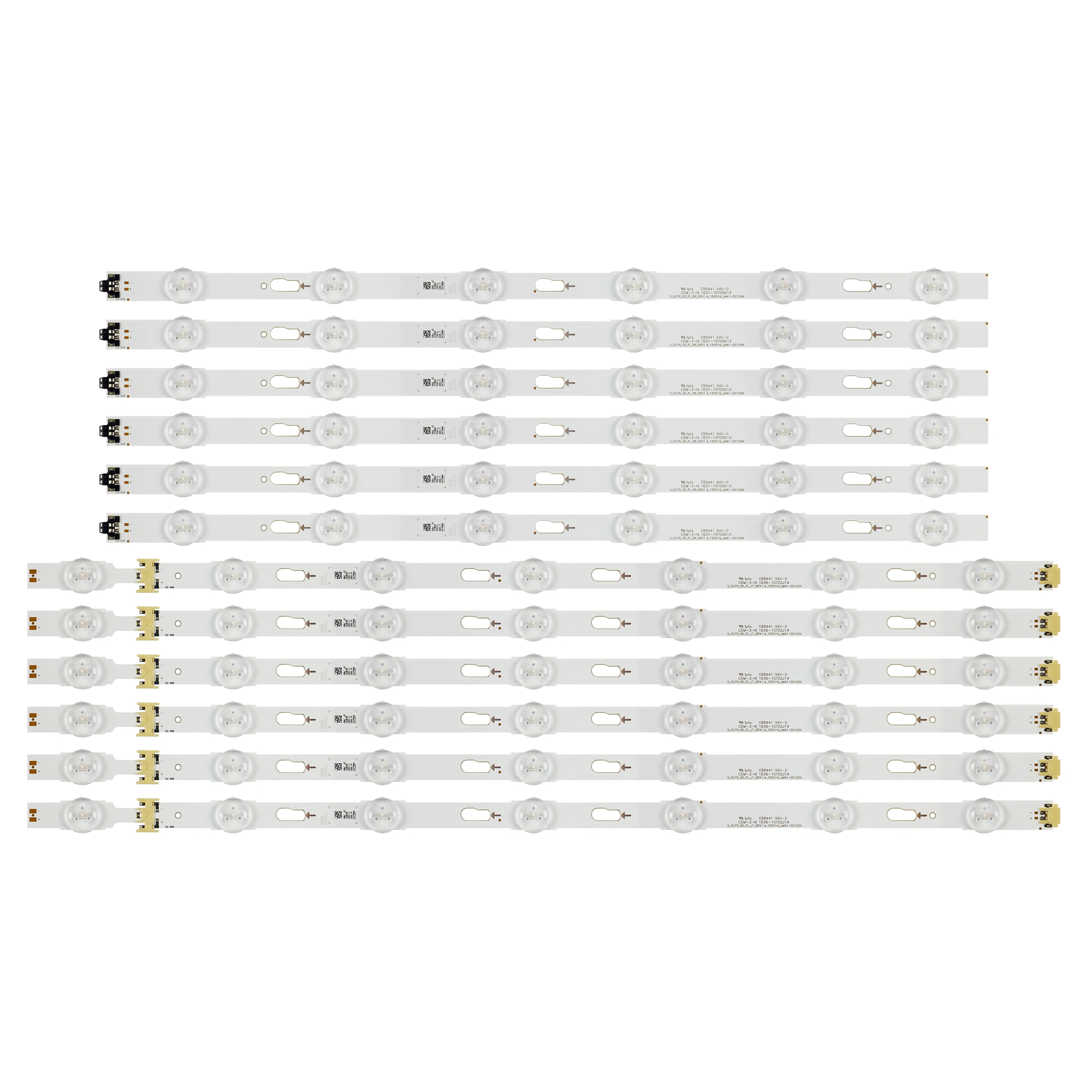 

Светодиодная лента для подсветки для Samsung UE50JU6400U UE50JU6500 UE50JU6400 UN50JU6500
