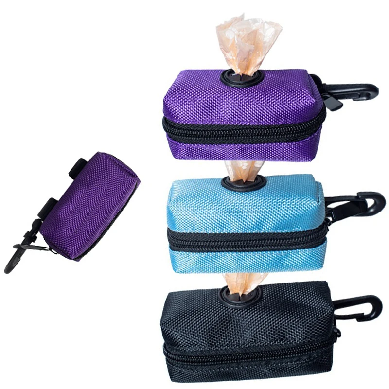 2022 New Protable Dog Poop Bags Dispenser Sacchetto Biodegradabile Organizzatore Di Immondizia Pet Puppy Cat Pick Up Poop Bag Holder