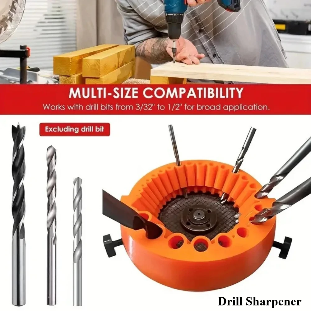 2-13 Mm Drill Bit Sharpener Angle Grinder Bit Tools Power Tool Sets Portable Electric Grinding Tool Adapter Parts Accessories