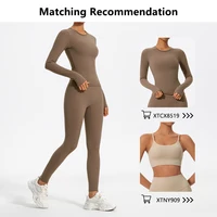 Leggings de sport pour femmes Hearuisavy, tissus super doux, taille haute, pour la gym, le yoga, la course à pied, les entraînements, effet push-up 4