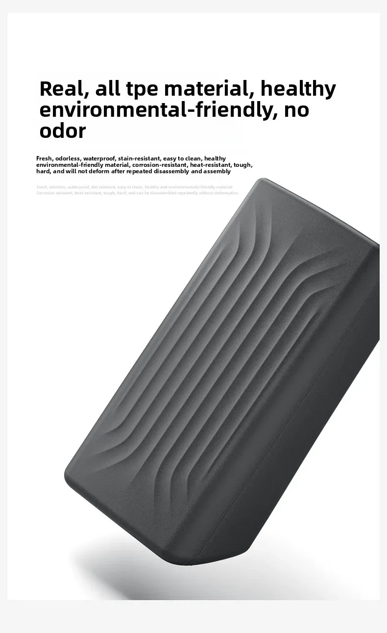 Für Tesla Model Y YL Juniper 2025 2026 Armlehnenbox-Schutzabdeckung TPE Mittelkonsole Armlehnen-Deckel Hülle Auto-Zubehör – Detail 12