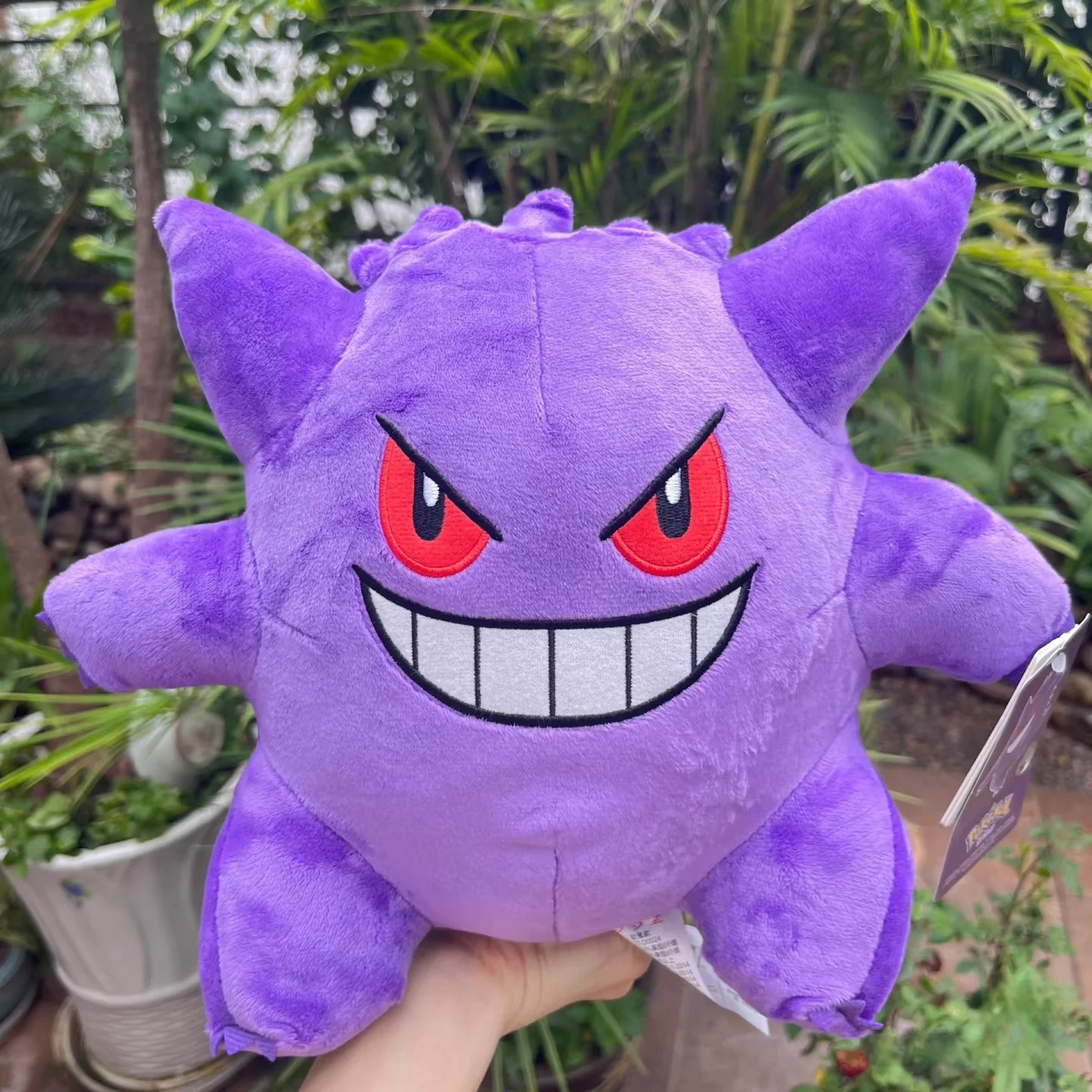 Anime Pokemon Gengar Plush Stuffed Doll Kawaii Cartoon Gengar Peluche Xmas Birthday Gifts For Kids