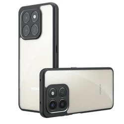 Matte Translucent & Clear Transparent Ultra Thin Phone Cover for Honor 400 Smart (Clear)