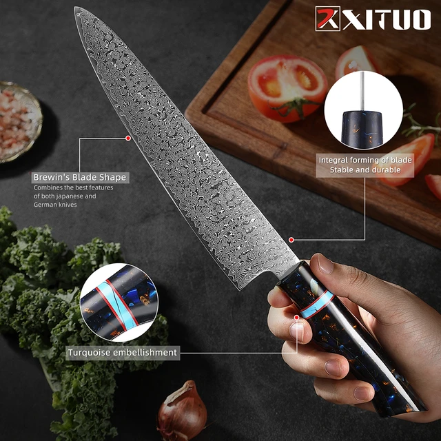 Stainless Steel Kitchen Cleaver Knives  Xituo Kitchen Knives Set Chef Knife  - Knife - Aliexpress