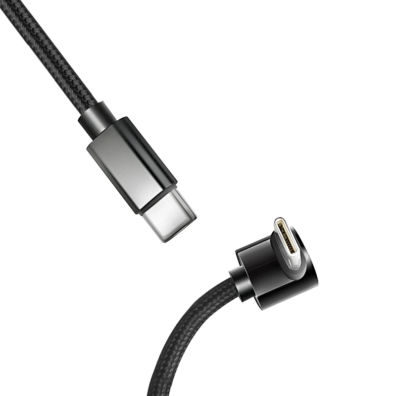 รูปสินค้า สายชาร์จ USB-C ข้อศอก 90 องศา ความยาว 0.25/0.5/1/2 เมตร