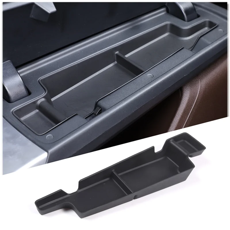 A65P-BMW X1 U11 2023 2024 센터 컨트롤 팔걸이 보관함 주최자 트레이 삽입 자동차 액세서리