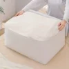 1pc-Large storage bag with zippered lid, bedding storage container, clothes, pants storage, sturdy zipper 3