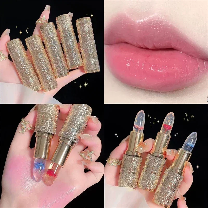 Lipstick Lip Balm Moisturizing Temperature Color Changing 1pc lip makeup lip balm