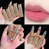 Moisturizing Flower Transparent Lipstick Temperature Color Changing Lip Balm Long Lasting Jelly Lipstick Lips Care Makeup 1pc 3